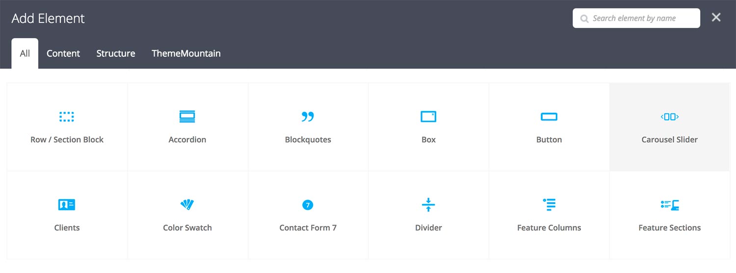 Select Carousel Slider