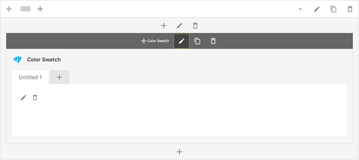 Color Swatch Settings