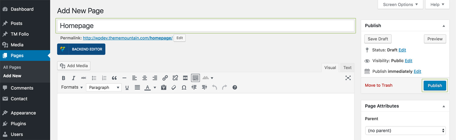 Create Homepage and Blog Index