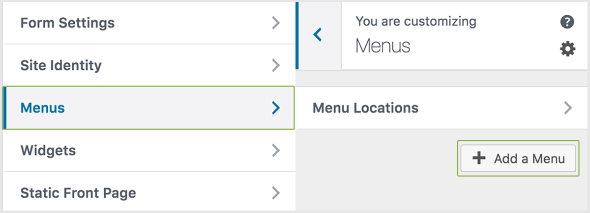Add New Custom Menu