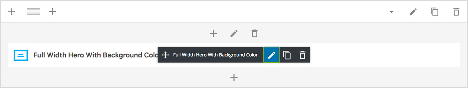 Hero 1 Section Settings
