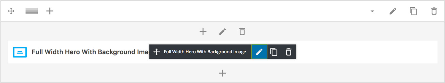 Hero 2 Section Settings