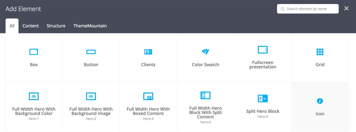 Icon Settings