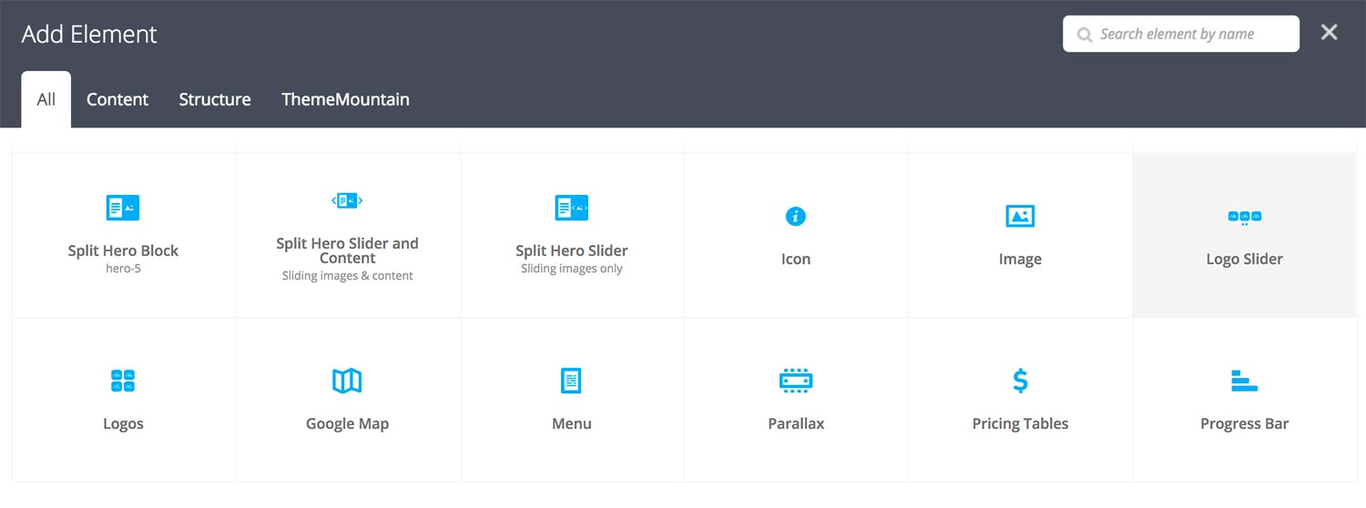 Select logo slider