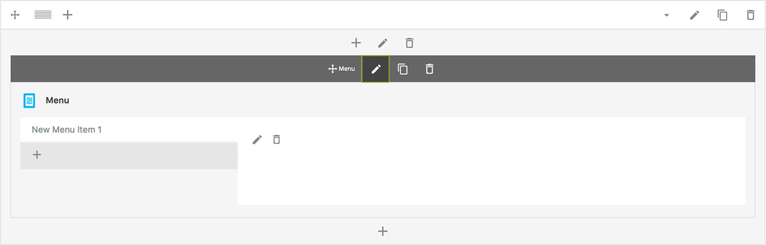 Menu Settings