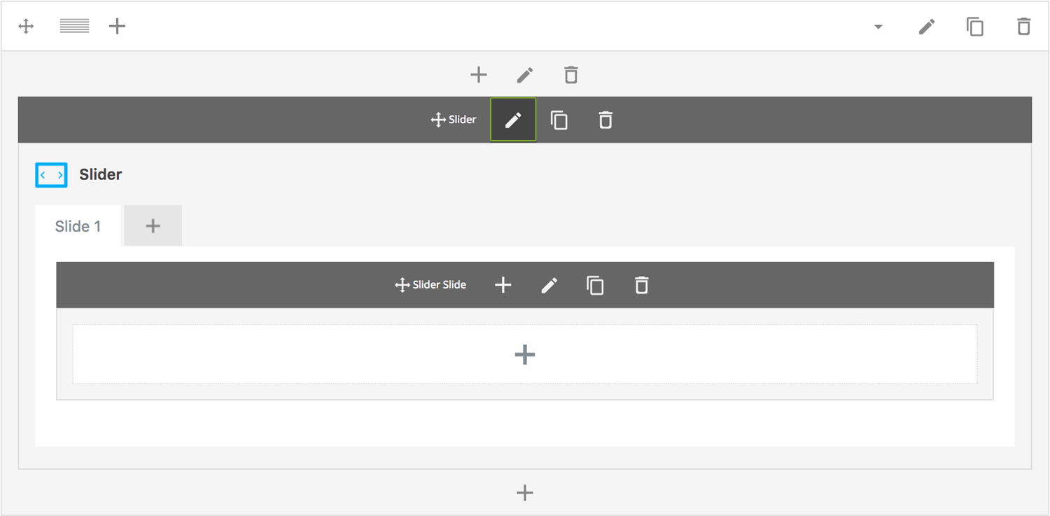 Slider Section Settings