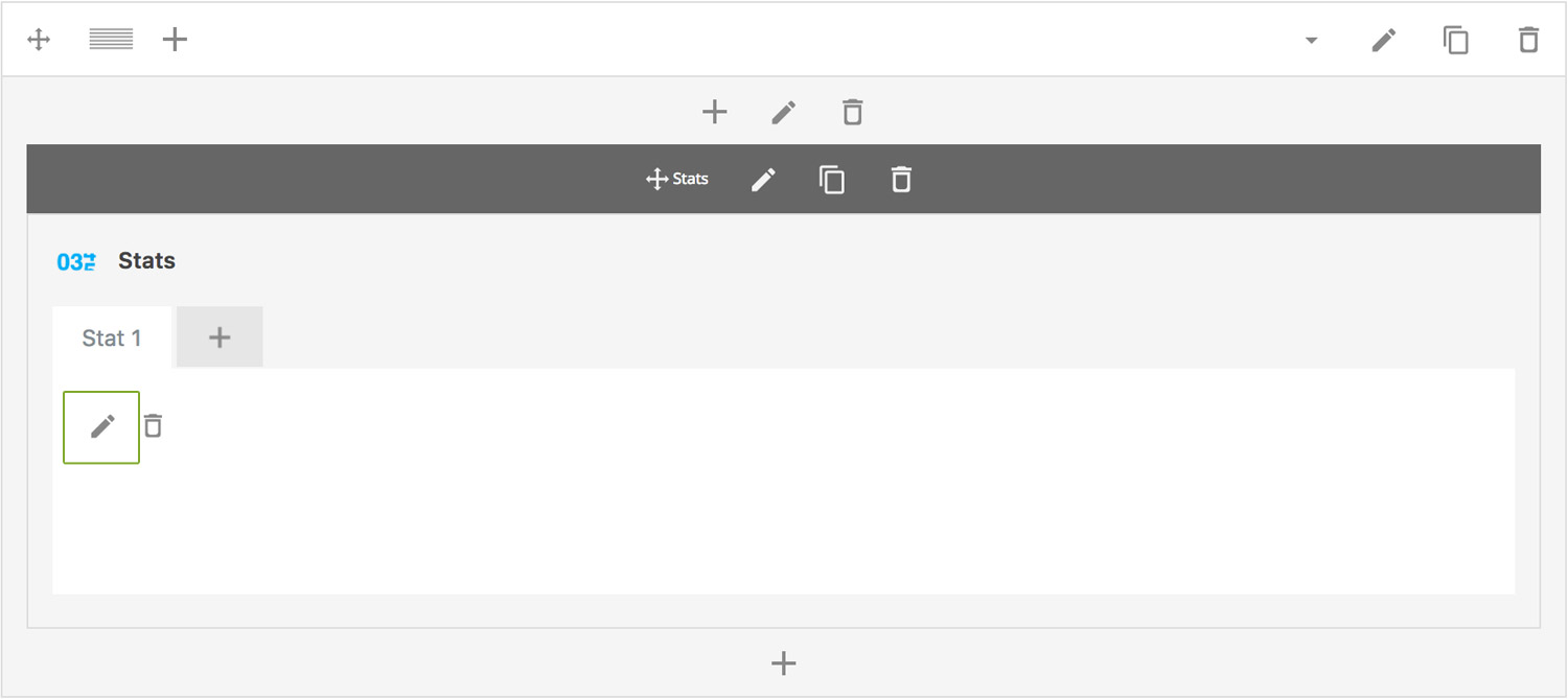Stats Add Content