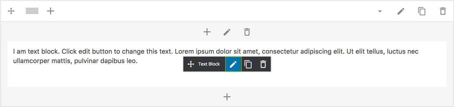 Text Block Settings